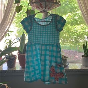 Girls Butterfly Summer Dress